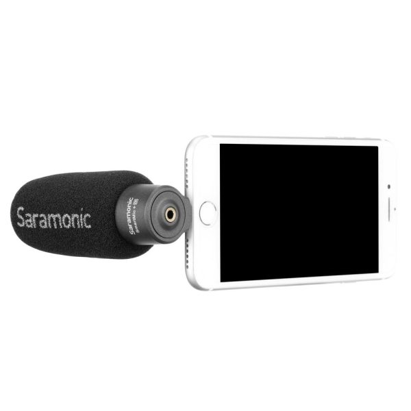 Saramonic SmartMic+ Di Compact Directional Microphone with Lightning Connector for Apple iPhone & iPad Supply