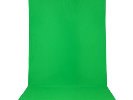 ProMaster Wrinkle Resistant Backdrop - 10 x20  - Chroma Key Green Cheap