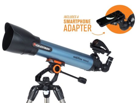 Celestron Inspire 100AZ Refractor Telescope For Discount