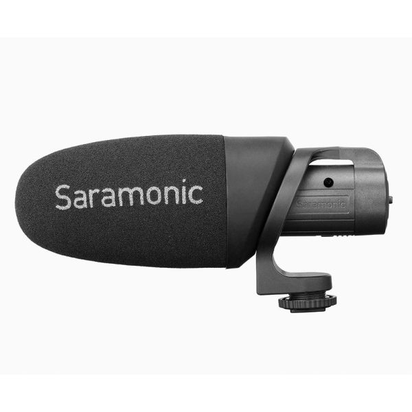 Saramonic CamMic+ On-Camera Battery-Powered Shotgun Microphone for DSLR, Mirrorless & Video Cameras or Smartphones & Tablets Online Hot Sale