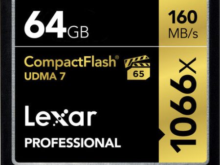 Lexar Professional 1066x CF Card - 64GB For Sale