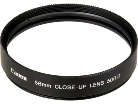 Canon 58mm Close-Up Lens 500D Hot on Sale