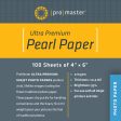 ProMaster Ultra Premium Pearl Paper - 4 x6  - 100 Sheets Online