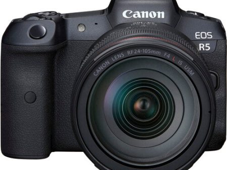 Canon EOS R5 Mirrorless Camera with 24-105mm f 4 L IS USM Online Sale