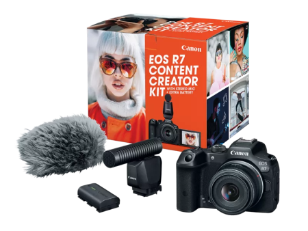 Canon EOS R7 Mirrorless Camera Content Creator Kit Supply