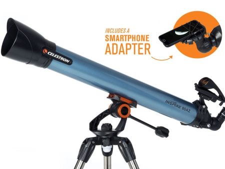 Celestron Inspire 80AZ Refractor Telescope Discount