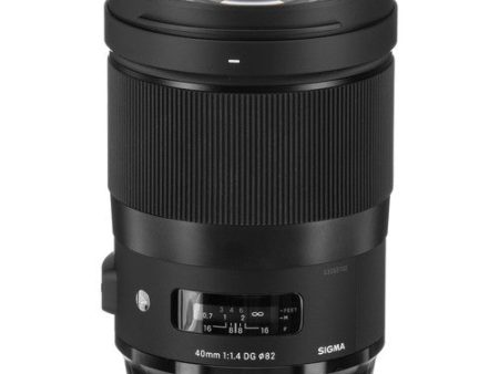 Sigma 40mm F1.4 DG HSM I Art Lens - L-Mount Sale