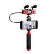 Saramonic SmartMixer Smartphone Mixer with Dual Microphones, Handgrip & Headphone Output for Apple iPhone & Android Online now