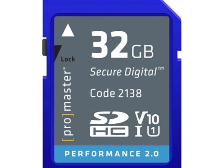 ProMaster Performance 2.0 SDHC - 32GB Fashion