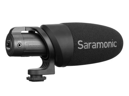 Saramonic CamMic+ On-Camera Battery-Powered Shotgun Microphone for DSLR, Mirrorless & Video Cameras or Smartphones & Tablets Online Hot Sale