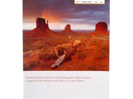 Moab Entrada Rag Natural 190 11 x 17 [25 sheets] R08-ERN190111725 on Sale