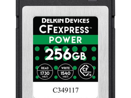 Delkin Power CFexpress Type B Memory Card - 256GB For Cheap