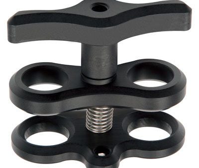 Ikelite 1-inch Ball Clamp Mark II with Auxiliary Mount Hot on Sale