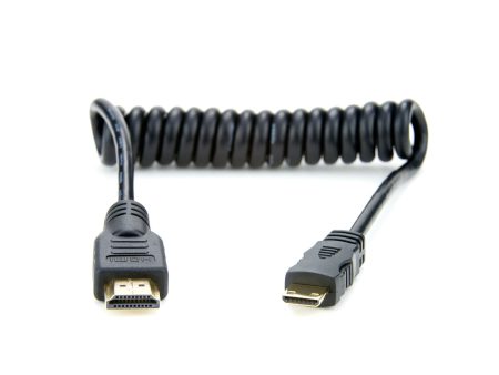 Atomos Coiled Mini to Full HDMI - 30cm Hot on Sale