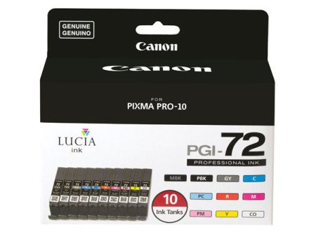 Canon Lucia PGI-72 10 Color Pack Sale