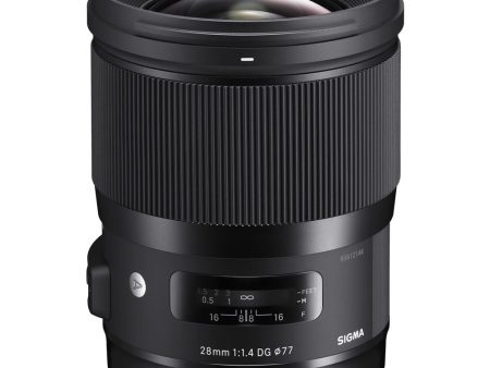 Sigma 28mm F1.4 DG HSM I Art Lens - Canon Mount Online