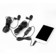 Saramonic LavMicro 2M Dual Lavalier Microphones for DSLRs, Mirrorless, Video Cameras, Smartphones, Tablets & more Online now