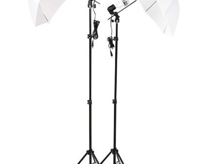 Smith-Victor 2-Light LED Umbrella Kit Online Hot Sale