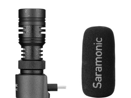 Saramonic SmartMic+ UC Compact Directional Microphone with USB-C Connector for Android Smartphones & Tablets Supply