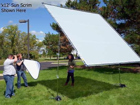 Fotodiox Pro Studio Solutions Giant Sun Scrim - Collapsible Frame Diffusion Kit with Carry Bag Cheap