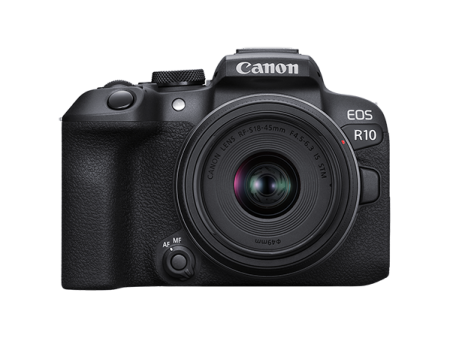 Canon EOS R10 Mirrorless Camera with 18-45mm f 4.5-6.3 IS STM Fashion