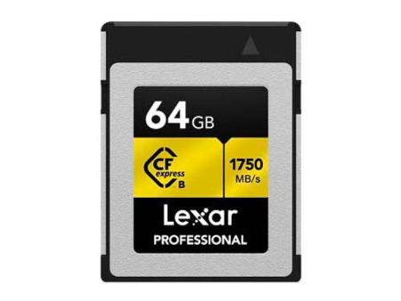 Lexar Professional CFexpress Type-B Memory Card - 64GB Online Hot Sale