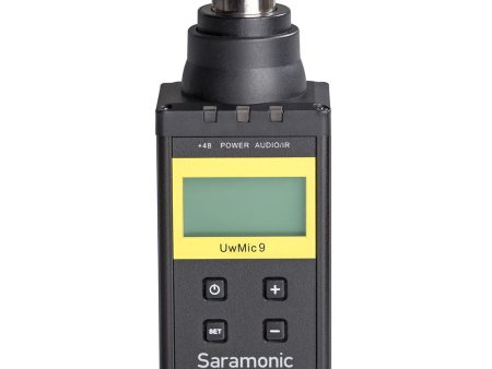 Saramonic TX-XLR9 Plug-on XLR Transmitter for UwMIC9 Digital UHF Wireless Microphone System Supply