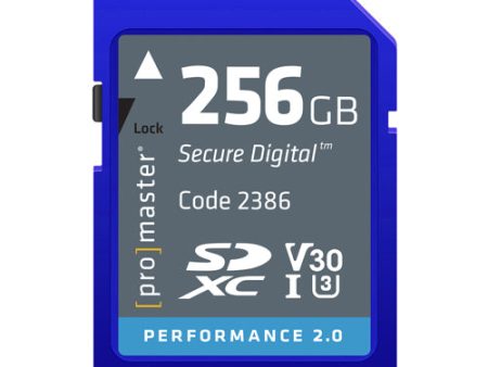 ProMaster Performance 2.0 SDXC - 256GB For Discount