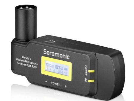 Saramonic Uwmic9 Rx-XLR9 Compact Plug-On Dual-Channel Uhf Wireless Receiver Sale