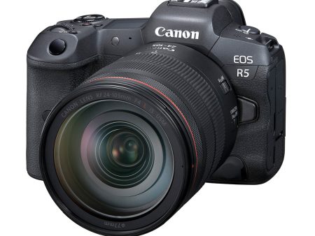 Canon EOS R5 Mirrorless Camera with RF 24-105mm f4L IS USM Lens Online Sale