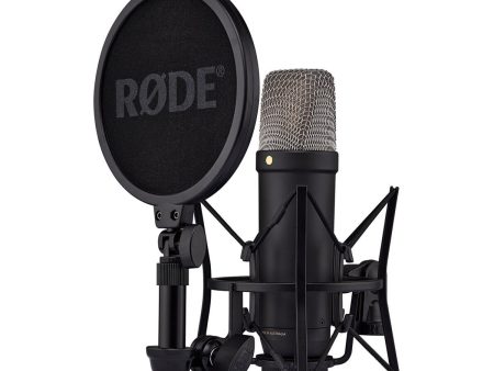 RODE NT1 Studio Condenser XLR USB Microphone (5th Gen) - Black Hot on Sale