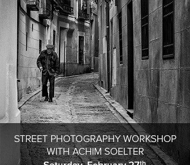 Street Photography with Achim Soelter - Downtown SLC Workshop (February 27th) on Sale