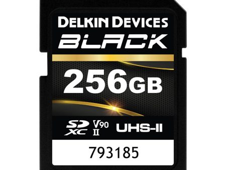 Delkin BLACK 256GB UHS-II SDXC (V90) Memory Card Discount