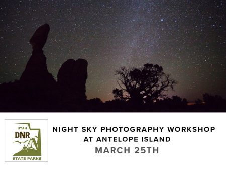 Night Sky Photography Workshop at Antelope Island (March 25th) Online Hot Sale