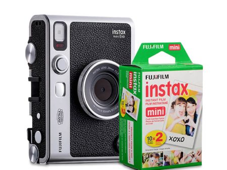 Fujifilm INSTAX Mini Evo Hybrid Instant Film Camera - Film Bundle Online