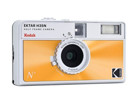 Kodak H35N 1 2 Frame Film Camera - Orange For Discount