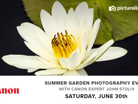 Summer Garden Event with Canon Expert John Stoliv (June 30th, Saturday) For Cheap