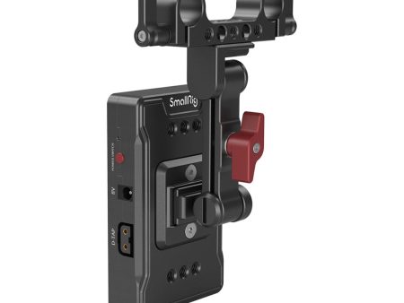 SmallRig V Mount Battery Adapter with Dual-Rod Clamp and Extension Arm Online now