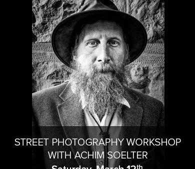 Street Photography with Achim Soelter - Downtown SLC Workshop (March 12th) on Sale