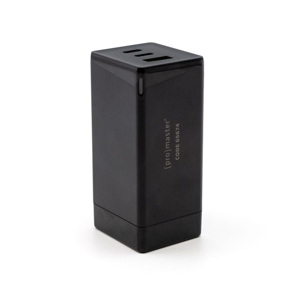 ProMaster GaN 3-Port 65W USB Wall Charger Online Hot Sale