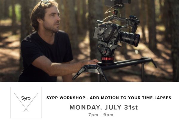 Syrp Workshop, Add Motion to your Time-Lapses (July 31st) Hot on Sale