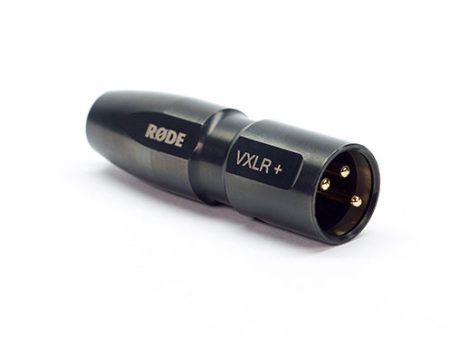 RODE 3.5mm mini jack to 3-pin XLR input connector w  power convertor For Sale