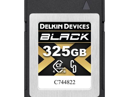 Delkin BLACK 325GB CFexpress 4.0 Type B Memory Card Cheap