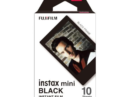 Fujifilm INSTAX Mini Black Film (10 Exposures) on Sale