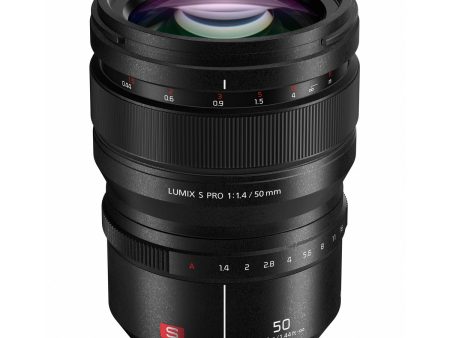 Panasonic LUMIX S PRO 50mm f 1.4 Lens *OPEN BOX* Online now