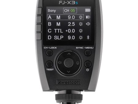 Westcott FJ-X3 S Wireless Flash Trigger with Sony Camera Mount For Sale