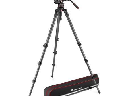 Manfrotto MVK612CTALLUS Video Kit with 612 Fluid Head and 536 Carbon Fiber Tripod Supply