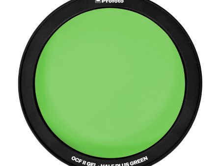 Profoto OCF II Gel - Half Plus Green Online now