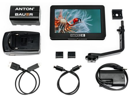 SmallHD FOCUS 5” Touchscreen with Canon LP-E6 Bundle For Sale