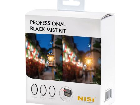 NiSi 77mm Professional Black Mist Kit with 1 2, 1 4, 1 8 and Case For Sale